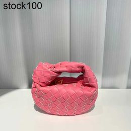 BottegVenetas Italy Jodie Small Handbag Design Bag for Women's Spring Versatile 2024 Fashion Woven Bag Unique Small Bag Handheld Bag