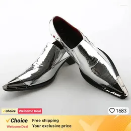 Dress Shoes Mens Dressing Luxury Silver Serpentine Breathable Designer Fashion Male Flats Gentleman Pointed Toe Zapatillas Hombre