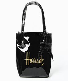 Fashion PVC Casua Belt Knot Shopping Bag Fashion Handbag Harrods Top Handles Tote Bag For Women5514958