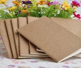 Kraft Notebook Unlined Blank Books Travel Journals for Students School Children Writing Books 88155cm SN9821629053