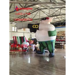 Mascot Costumes Pig Bie Iatable Decoration Advertising Material Customized by Meichen Set Prop Manufacturer