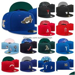 Ball Caps Designer Fitted Hats Snapbacks Adjustable Football Casual All Team Logo Letter Flat Outdoor Sports Embroidery Casquette Cl Dh5Ed