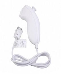 Selling High Quality Nunchuck Nunchuk Game Controller Joypad for Wii white Black FAST 3990029