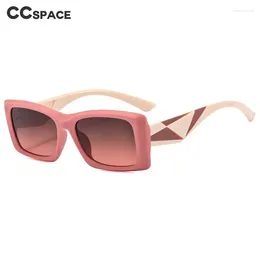 Sunglasses 56574 Fashion Large-Sized Gradient Men's Women's Patchwork Colour Leg Uv Resistant Outdoor Uv400