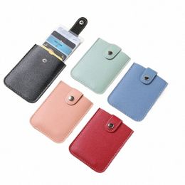 pull-out Card Package One-piece Bank Credit Card PU Leather Portable Thin Card Holder Tide Unisex Holder Christmas Gift x2dP#