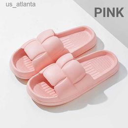 Slippers Summer Soft Shoes Cloud Indoor Silent Bathroom Anti slip Slip Eva Beach Flip Mens Casual Sandals 2023 Government H240416 75EC