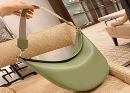 Designer Clutch Bag Women 2022 New Women039s Goddess Armpit Moon Tooth Leather Luna One Shoulder Saddle Ladies Handbags Purse E9762548