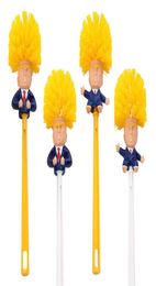 Donald Trump Toilet Brush Toilet Supplies Set Brush Holders WC Borstel Original Toilet Paper Bathroom Cleaning Accessories DEC5169423204