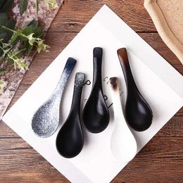 Spoons Creative Japanese Cooking Utensil Tool Household Restaurant Soup Spoon Teaspoon Tableware Rice