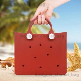 Totes Eva Cave Bag Handbag Beach Bag Storage Bag Soft Waterproof and Durable Swimming Beach Bag T240416