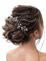 women Rhineste Hair Vine Fi Hair Jewelry Handmade Prom Hair Ornaments Wedding Bridal Accories for Party Hairband f0XZ#