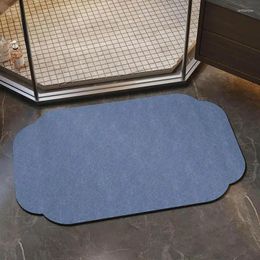 Carpets Diatomaceous Earth Shower Mat Portable Bath Stone Absorbing Non Slip Bathroom Modern Tools