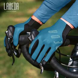 Cycling Gloves LAMEDA Spring Autumn Summer Cycling Gloves Mens and Womens Professional Road Bike Mountain Bike Long Finger Gloves L48