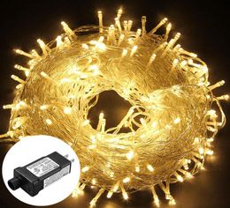 10m 20m 30m 50m 100m 24V SAFE TENSIONE LED LEGGI LUCI DI NATALE IN MAZIE IN MAZIONE DELL'ARTICOLA DECORAZIONE DEL MATRIE GARLAND7818622