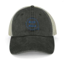 Berets Blue Mala - Original Logo Cowboy Hat Snapback Cap Fashion Beach Anime Golf Wear Men Women's