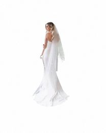 topqueen V93 High Quality Wedding Veil with 3d Frs Cathedral Mantilla Bridal Veil Frs Bridal Veil Soft Tulle s8ae#