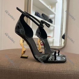 Women Sandals Designer High Heels Scarpe da 8 cm da 10 cm taccole peep dita genuine donne designer di donne sandalo per le pompe dell'ufficio per matrimoni 35-43