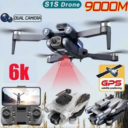 Drones S1S Brushless Drone 4k Professional 8K HD Camera 5G Wifi FPV Obstacle Avoidance Aerial Photography Foldable Quadcopter RC Dron 24416
