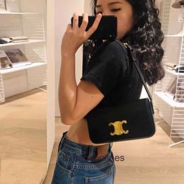 High end Designer bags for women Celli Womens Bag Underarm Bag Womens Law Stick Bag New PU Skin Tofu Bag One Shoulder Handheld Small Square Bag original 1:1 with real logo