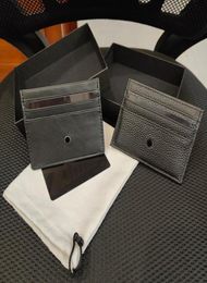 Mini Wallets Men Bags Luxury Card Holders Top Leather Folding Portfolios European and American Style Women Coin Purses Designer Bo7227590