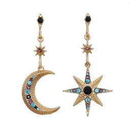 Dangle Chandelier Earrings Bohemian Sun Snowflake Shape Long Pendant Drop For Women Girls Fashion Crystal Pearl Trendy Jewellery Deliver Dh1A4