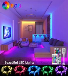 25M 30M Led Strip Light 5050 DC12V Multicolor 24 44 keys AC100-240V Adapter HDTV TV Desktop Sn Background5138695