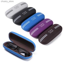 Sunglasses Cases 1PC Hard Frame Eyewear Cases Sunglasses Reading Glasses Carry Bag Hard Box Travel Waterproof Pouch Case Eye Contacts Case Y240416Y4OF