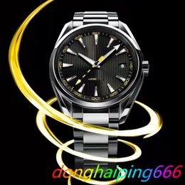 U1 Top-grade AAA Mens Luxurys Watch World Time Men Automatic Watches Gauss Mechanical Movement Skyfall Watch Steel Wristwatches