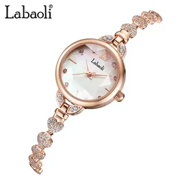 Womens watch fashion high quality diamond bracelet waterproof round quartz watch