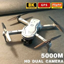 Drones 2024 New V88 Drone 8K 5G GPS Professional HD Aerial Photography Dual-Camera Obstacle Remote Foldable Aircraft Gift Toy 5000M+box 24416