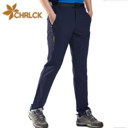 CHRLCK Men's Waterproof Camping Hiking Pants Summer Quick Dry Trekking Climbing Fishing Sport Outdoor Trousers Women Breathable 240403