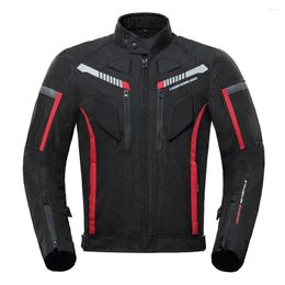 Motorcycle Apparel Jacket Waterproof Wear-resistant Men's Biker Anti-fall Equipment Reflective Motocross Racing