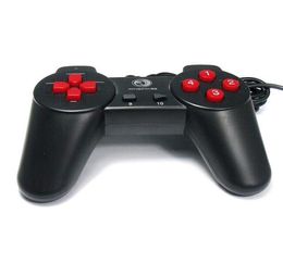 USB PC Controller Game pad Joypad Joystick for not Shock Black Colour Handle7970547