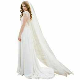 lg Tulle Wedding Veils One Layer With Comb Bridal Veil for Bride Wedding Accories C5pz#