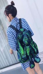 Muraka Takash ka doll flower designer suitcase colorful Luggages japan quaility buling Backpacks Bags School Travel panda kai Seq8038003