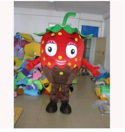 2024 Adult size halloween Strawberry Mascot costume Advertising Leaflets Clothings mascotte theme fancy dress carnival costum