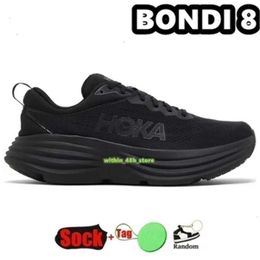 One Hokahs Running Shoes Bondi 8 Clifton 9 Clifton8 Free People Ice Blue Ice Water Evening Primrose Triple Black Oreo Hokah Womens within48h