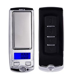 Car Key design 200g x 001g Mini Electronic Digital Jewelry Scale Balance Pocket Gram LCD Display7455280