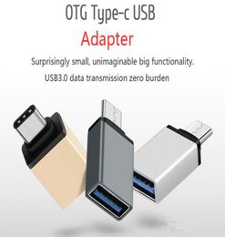Metal USB 31 Type C OTG Adapter Male to USB 30 A Female Converter Adapter OTG Function for Macbook Google Chromebook9446796