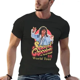 Men's Tank Tops RANDY WATSON - SEXUAL CHOCOLATE WORLD TOUR 88 T-Shirt Anime Quick-drying Short Sleeve Tee Mens Funny T Shirts