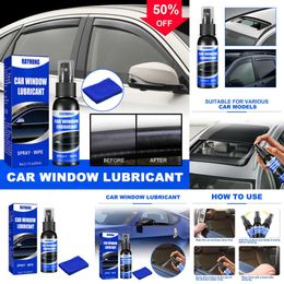 2024 60Ml Car Window Lubricant Door Rubber Strip Anti-Rust Eliminates Noise Window Lubricant Softening Maintenance Auto Accessories
