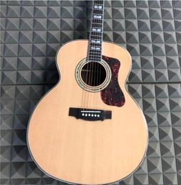KSG 6 strings solid top F50 jumbo Guild acoustic guitar glossy guild acoustic electric guitar free shipping electrical acoustic