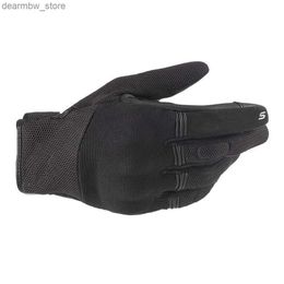 Cycling Gloves Black Alpines Copper Short Summer Motorcyc Sports Motorbike Racing Touch Screen Short Gloves All Size M-XL L48