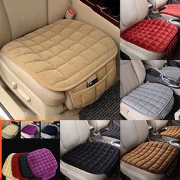2024 Winter Warm Car Seat Cover Anti-Slip Universal Front Chair Breathable Pad For Vehicle Auto Car Seat Protector With Storage Bag