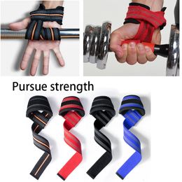 2 Pcs Gym Lifting Straps Fitness Gloves Anti-slip Hand Wraps Wrist Straps Support For Weight Lifting Powerlifting Training 240412