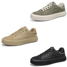 2024 casual shoes green black white brown mens breathable classic sneakers size 39-44 GAI