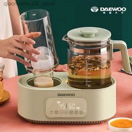 Bottle Warmers Sterilizers# Daewoo portable electric milk mixer constant temperature hot water kettle baby milk heating milk bottle disinfection Q240416