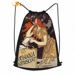 joanna Newsom Ji Mitchell Kate Bush Vti Bunyan Fleet Foxes Drawstring Backpack Gymnast Bag Sports Bag r393#