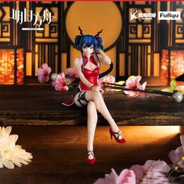 Action Toy Figures 17cm Arknights Figure CHEN The Holungday Kawaii Manga Statue Hot Girl Beauty Anime Periphery Model Cute Doll Collect Gift Toys Y240415