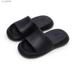 Slippers UTUNE Air Cushion Sole Women Soft Rebound Shock-absorbing Mute Beach Shoes for Flip Flops Home Non-slip Sandals H240416 OVYF